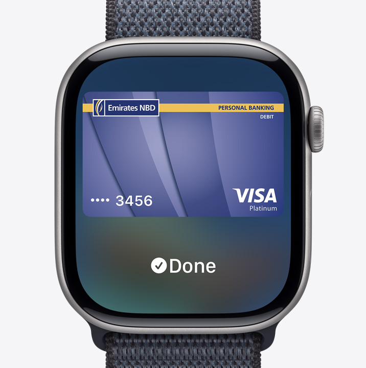 Apple Watch Series 11, Apple Pay screen, Apple Card, Apple Wallet, Transit Card, home key card