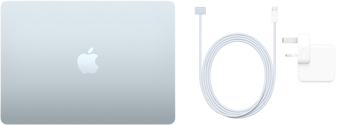 13 吋 MacBook Air,USB-C 至 MagSafe 3 連接線和 30W USB-C 電源轉換器