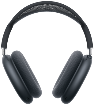 صورة أمامية لسماعات AirPods Max.