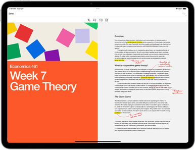 iPad Air 正展示 Adobe Acrobat Reader app