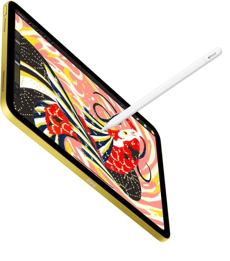 A hand-drawn illustration created with Apple Pencil using the Procreate app.