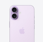 iPhone 17, parte trasera, color lavanda, sistema de dos cámaras Fusion en la esquina superior izquierda