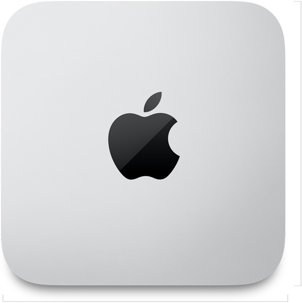 Vue avant du Mac Studio